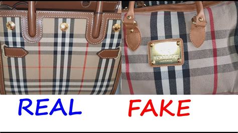 fake vs real burberry bag|burberry knockoff bags.